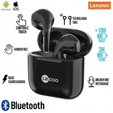 Fone Bluetooth EW310 Lenovo Lecoo - Preto